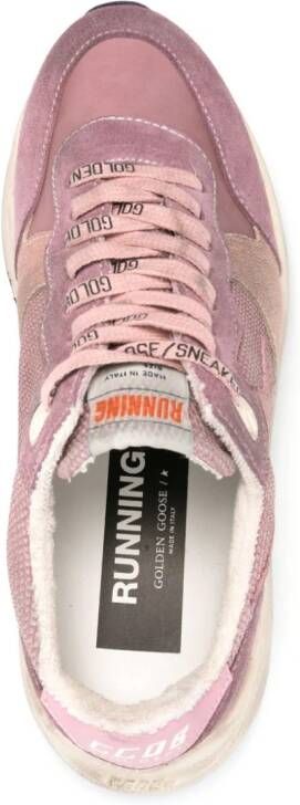 Golden Goose Running Sole low-top sneakers Roze