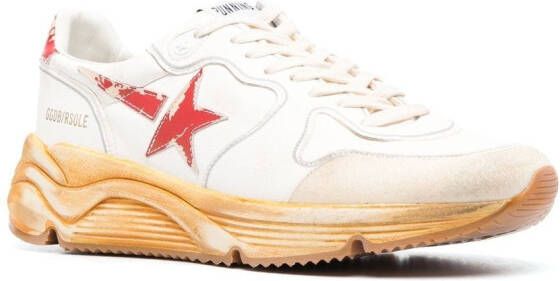 Golden Goose Running Sole low-top sneakers Wit