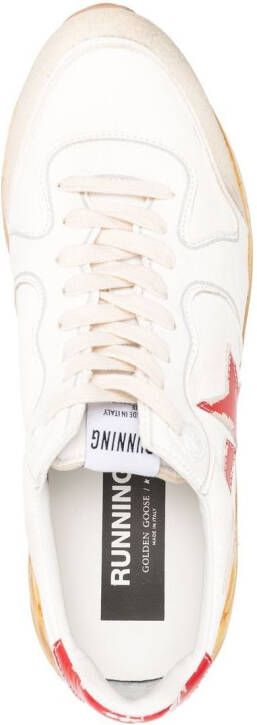 Golden Goose Running Sole low-top sneakers Wit