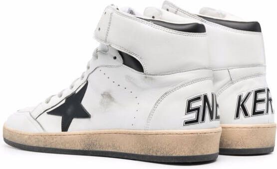 Golden Goose Sky-Star high-top sneakers Wit