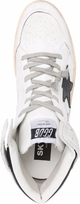 Golden Goose Sky-Star high-top sneakers Wit