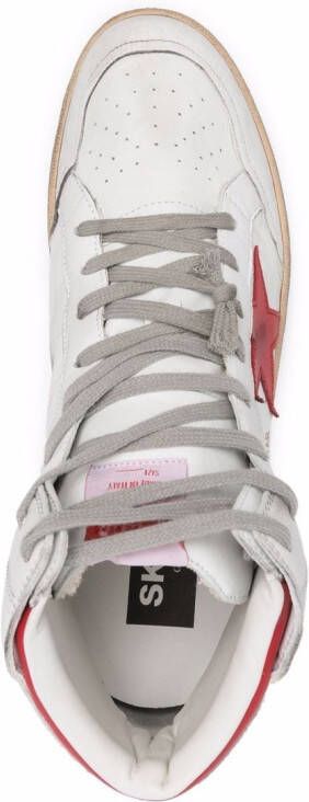 Golden Goose Sky-Star high-top sneakers Wit