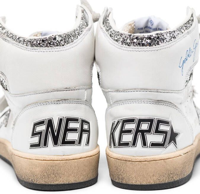 Golden Goose Sky-Star high-top sneakers Wit