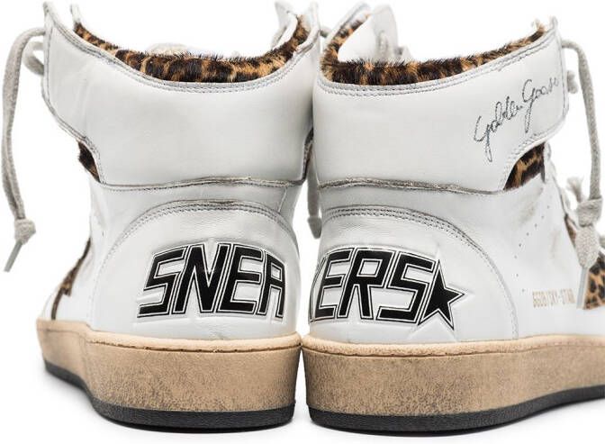 Golden Goose Sky-Star high-top sneakers Wit