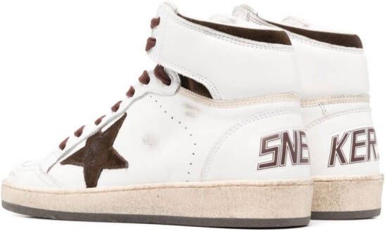 Golden Goose Sky-Star high-top sneakers Wit