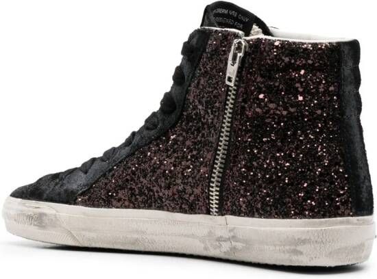 Golden Goose Slide high-top sneakers Zwart