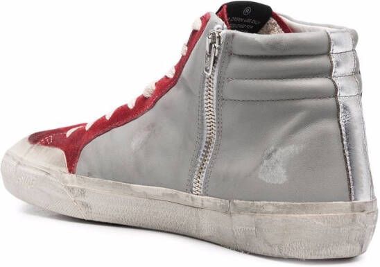 Golden Goose Slide high-top sneakers Grijs