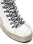 Golden Goose Slide high top sneakers dames suède suède rubber 35 Wit - Thumbnail 2