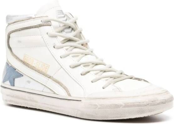 Golden Goose Slide Penstar high-top sneakers Wit