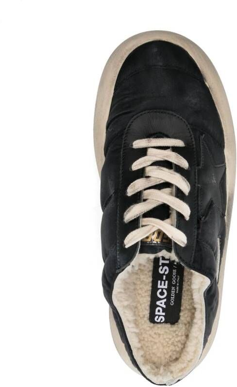 Golden Goose Space-Star slip-on sneakers Zwart