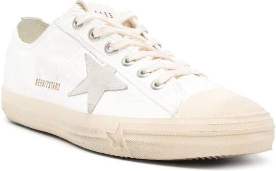 Golden Goose Sneakers met contrasterende veters Wit