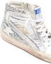 Golden Goose Sneakers met logopatch Zilver - Thumbnail 4