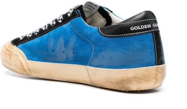 Golden Goose Sneakers met sterpatch Blauw