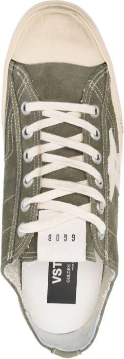 Golden Goose Sneakers met sterpatch Groen