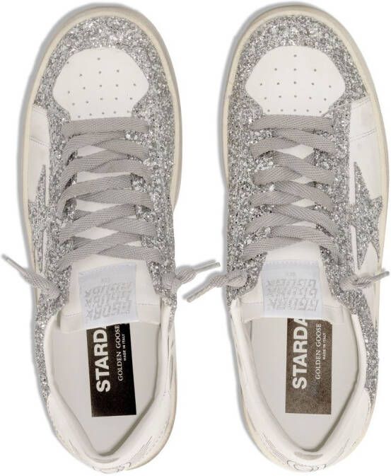 Golden Goose Sneakers met sterpatch Wit