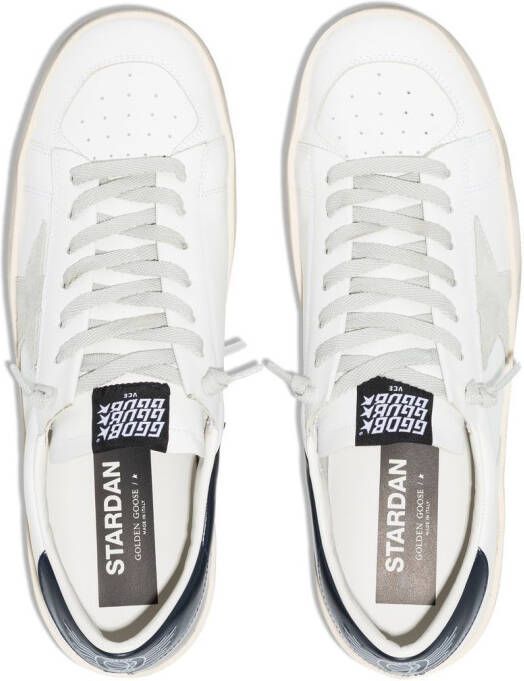 Golden Goose Sneakers met sterpatch Wit