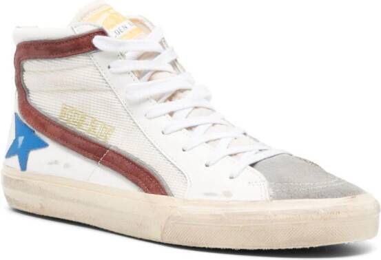 Golden Goose Sneakers met sterpatch Wit