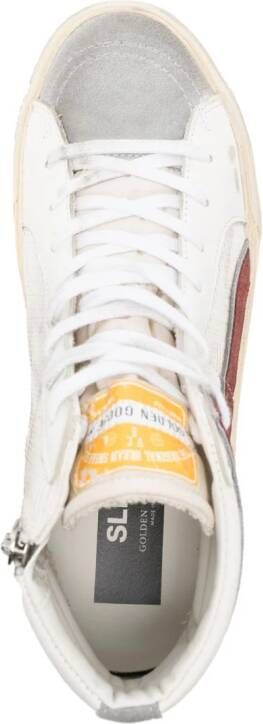 Golden Goose Sneakers met sterpatch Wit