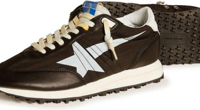 Golden Goose Star leren sneakers Zwart
