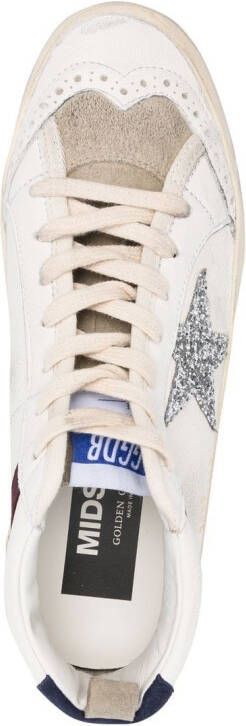 Golden Goose Sneakers met sterpatch Wit