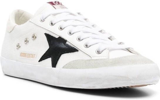 Golden Goose Sneakers met sterpatch Wit