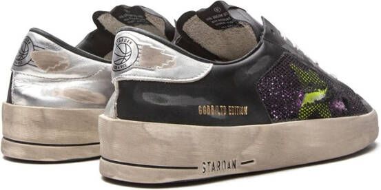 Golden Goose Stardan sneakers met glitterdetail Zwart