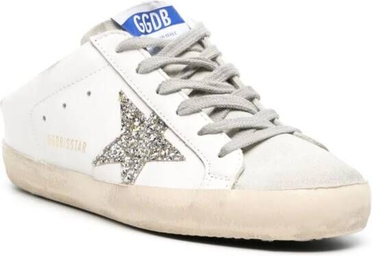 Golden Goose Superstar leren muiltjes Wit