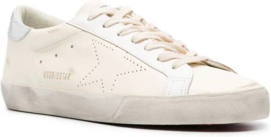 Golden Goose Super-Star leren sneakers Beige