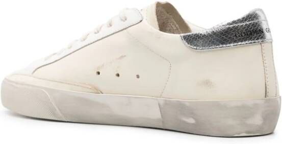 Golden Goose Super-Star leren sneakers Beige