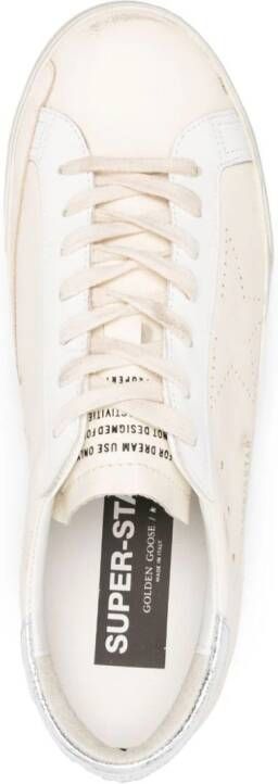 Golden Goose Super-Star leren sneakers Beige