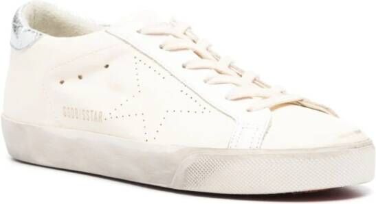 Golden Goose Super-Star leren sneakers Beige