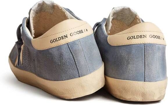 Golden Goose Super Star leren sneakers Blauw