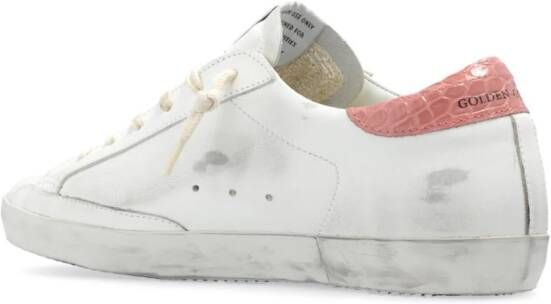 Golden Goose Super-Star leren sneakers Wit