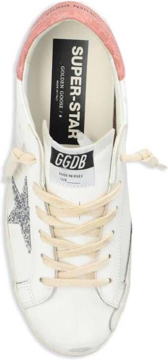 Golden Goose Super-Star leren sneakers Wit