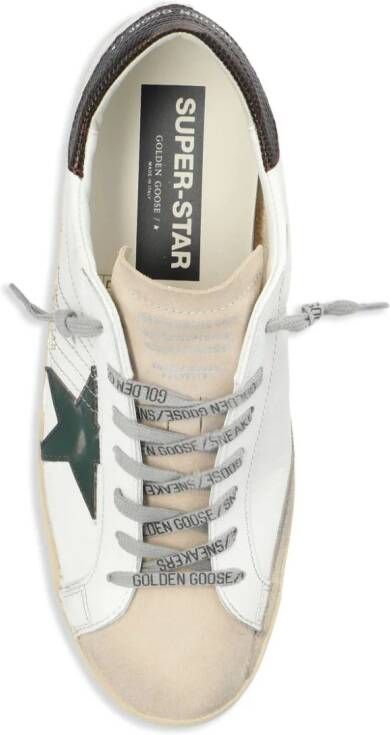 Golden Goose Super-Star leren sneakers Wit