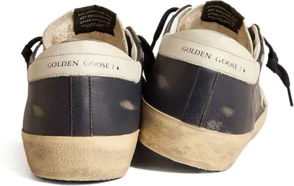Golden Goose Super-Star leren sneakers Zwart