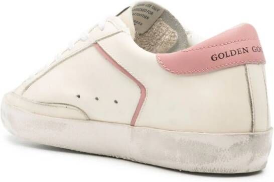 Golden Goose Super-Star leren sneakers Beige