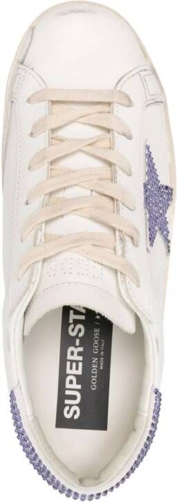 Golden Goose Super-Star leren sneakers Wit