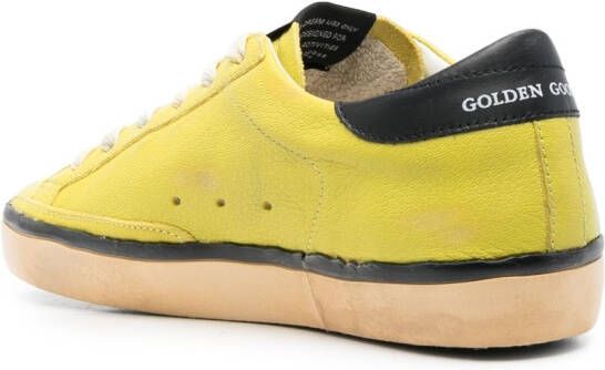 Golden Goose Super-Star low-top sneakers Groen