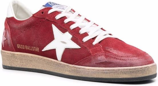 Golden Goose Super-Star low-top sneakers Rood