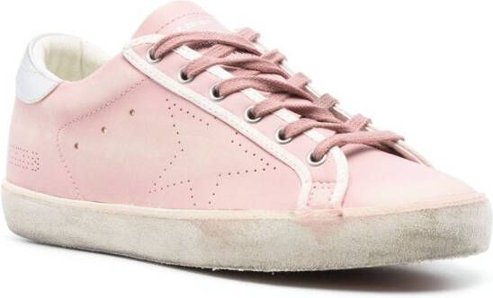 Golden Goose Super-Star low-top sneakers Roze