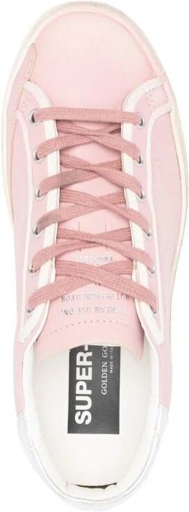 Golden Goose Super-Star low-top sneakers Roze