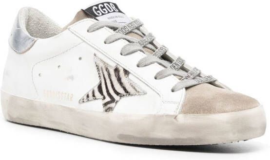 Golden Goose Super-Star low-top sneakers Wit