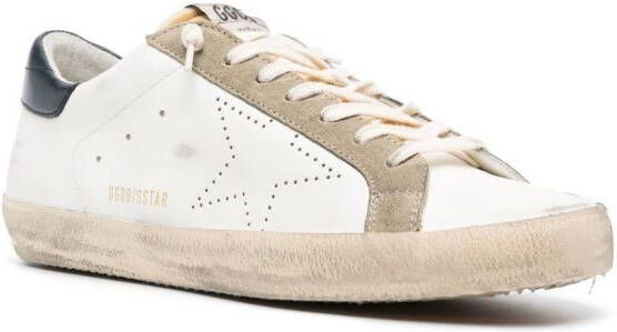 Golden Goose Super-Star low top sneakers Wit