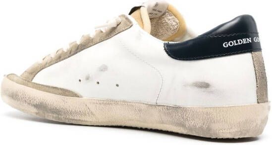 Golden Goose Super-Star low top sneakers Wit