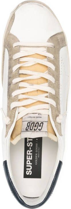 Golden Goose Super-Star low top sneakers Wit