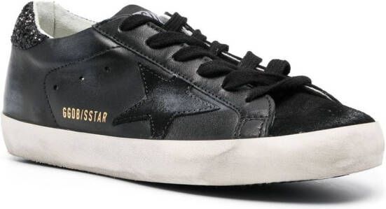 Golden Goose Super-Star low-top sneakers Zwart