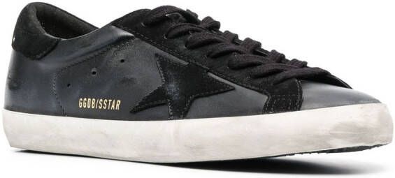 Golden Goose Super-Star low-top sneakers Zwart