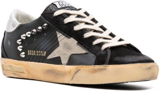 Golden Goose Super-Star low-top sneakers Zwart