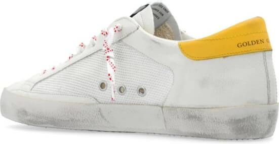 Golden Goose Super-Star sneakers met mesh Wit